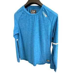 American Eagle Outfitters AE Flex Long Sleeve Athletic‎ Shirt Blue Mens M